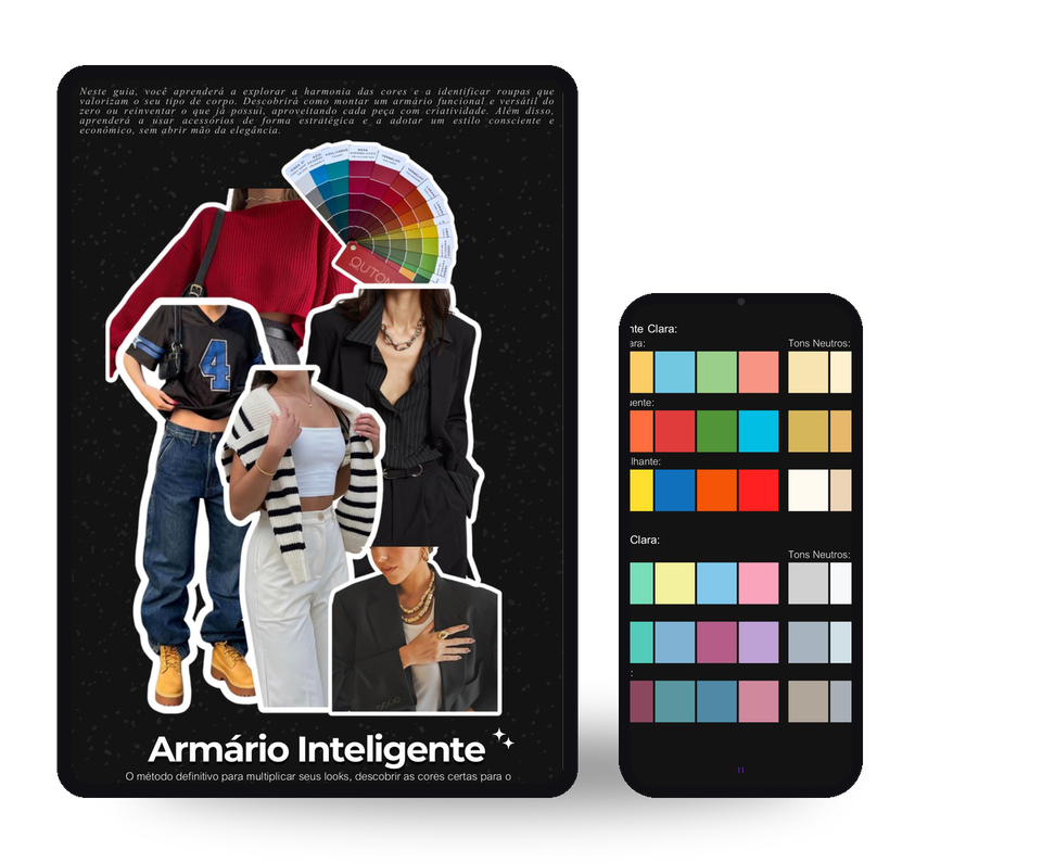 Método Armário Inteligente em tablet e celular